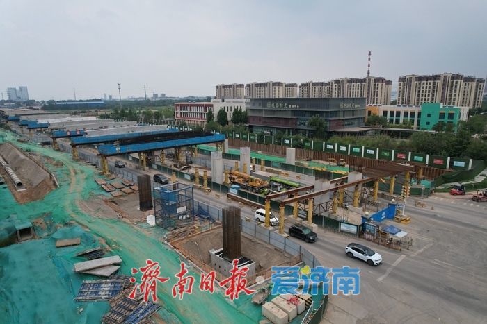 项目强省会｜工业北路快速路东延工程进展显著，部分路段雏形已现