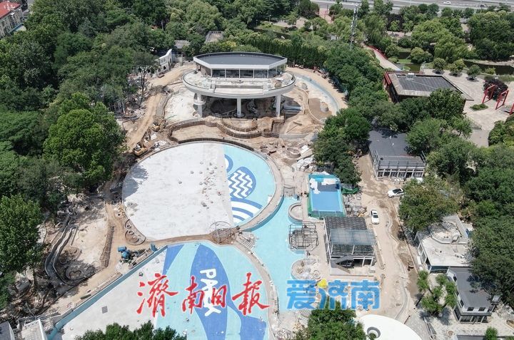 一年四季 泉在济南丨泉城公园水上世界改造，打造“公园里的微度假文化街区”
