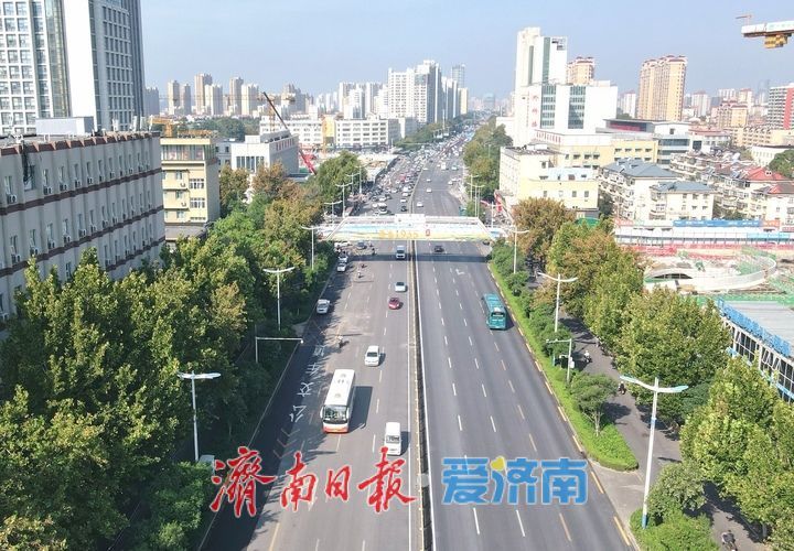 济南经十路启动养护提升工程，夜间施工减少影响