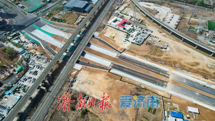 项目强省会｜济南奥体西路北延工程加速推进