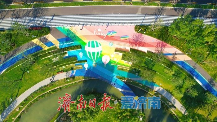 济南彩虹湖公园邂逅一场初秋的诗意与清凉