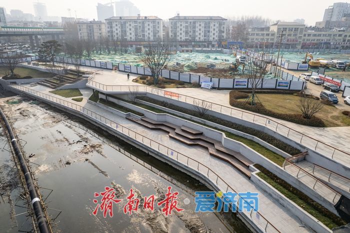 洪楼片区将添休闲新空间，全福河滨水公园景观初显