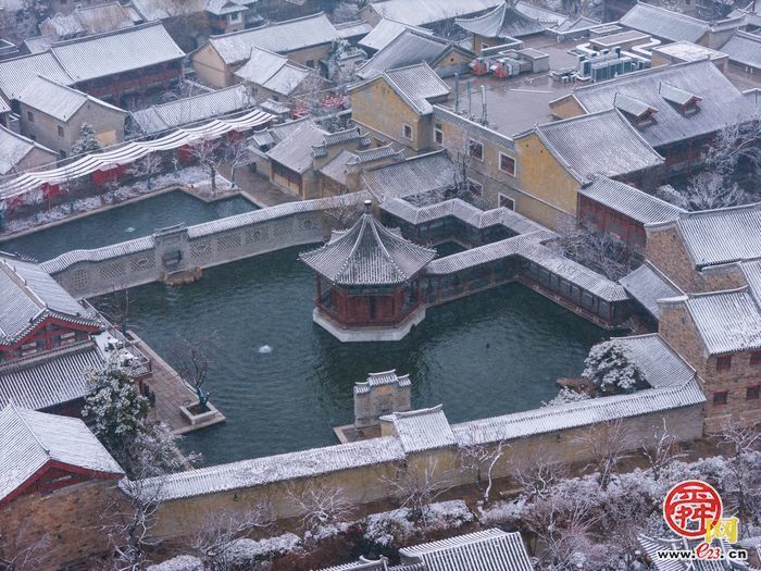 【网络中国节·春节】“泉”在济南过大年｜雪后的明水古城，惊艳了济南的冬天