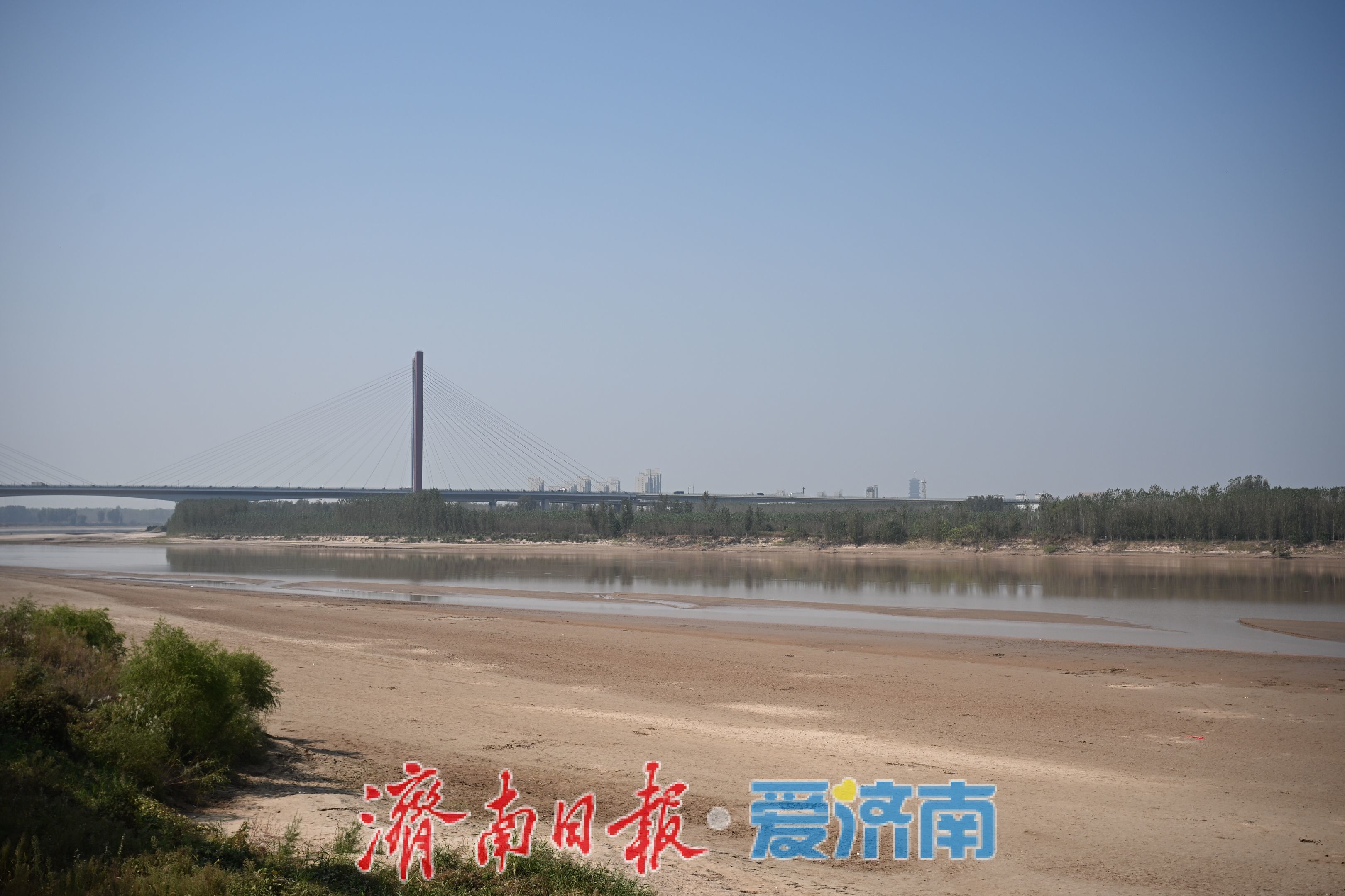 一年四季 泉在济南丨秋韵满黄河，露营引人流 黄河沿岸成休闲新地标
