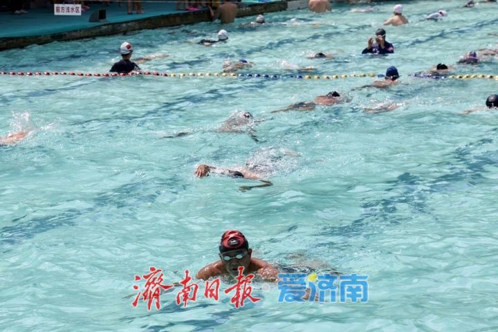 一年四季 泉在济南丨高温来袭 泉水浴场成市民消暑好去处