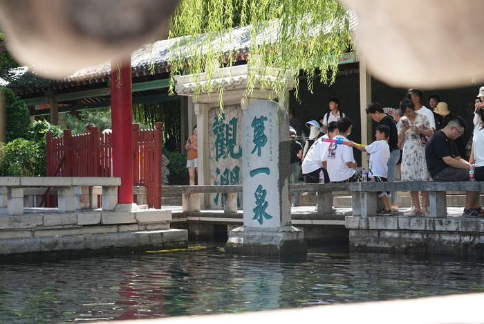 “泉”在济南过暑假｜水位“十连涨”！济南“趵突腾空”胜景重现