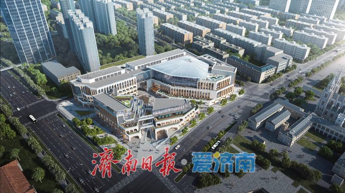 济南洪楼1905项目建设招商同步提速 老牌商圈迎来迭代新生
