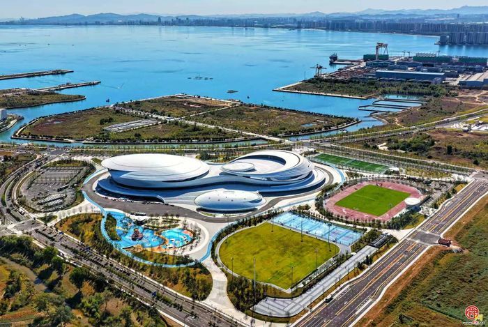 海湾升起八角云朵！八角湾国际体育中心迎来国家级文化盛会