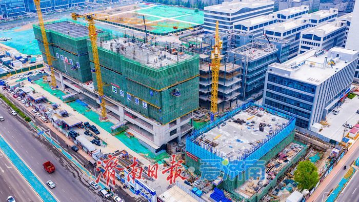 济南时代未来科技城E区建设提速 项目初具规模