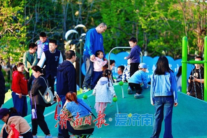 童趣伴成长！济南儿童友好城市乐园人气爆棚