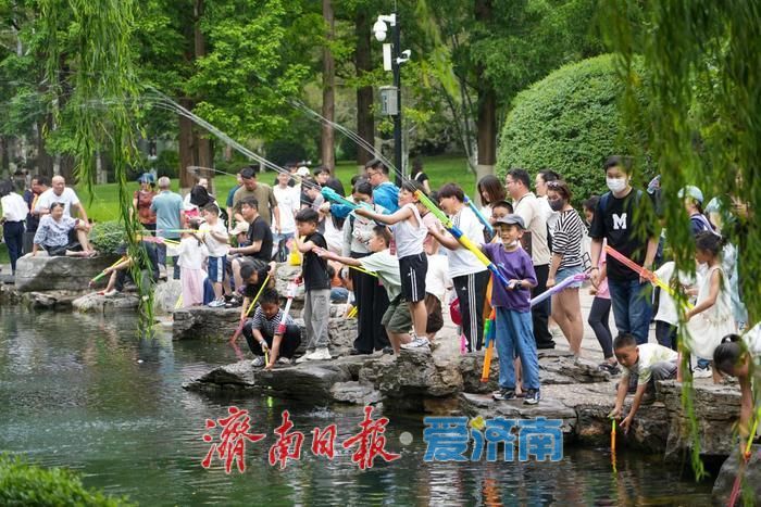 一年四季 泉在济南｜端午假期，济南天下第一泉风景区民俗盛宴点燃泉城夏日