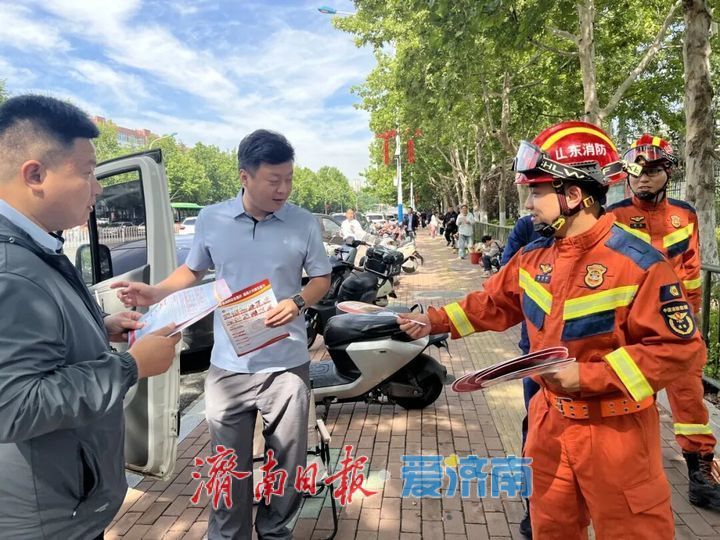 护航学子逐梦路 济南消防拧紧高考“安全阀”