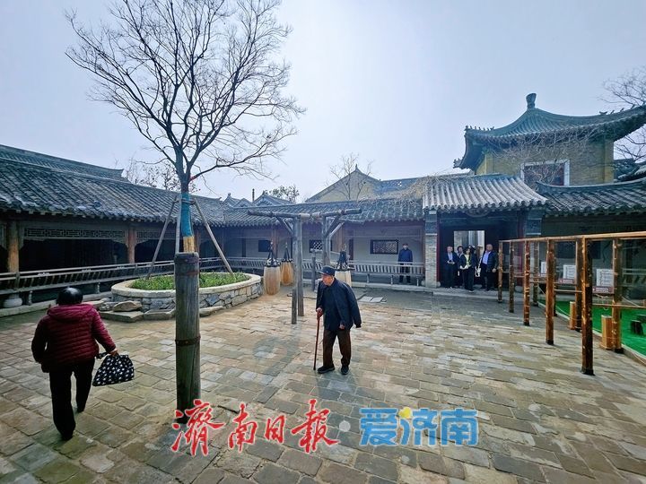 打卡明水古城孟家大院 赴一场儒商古院与泉水的春日之约