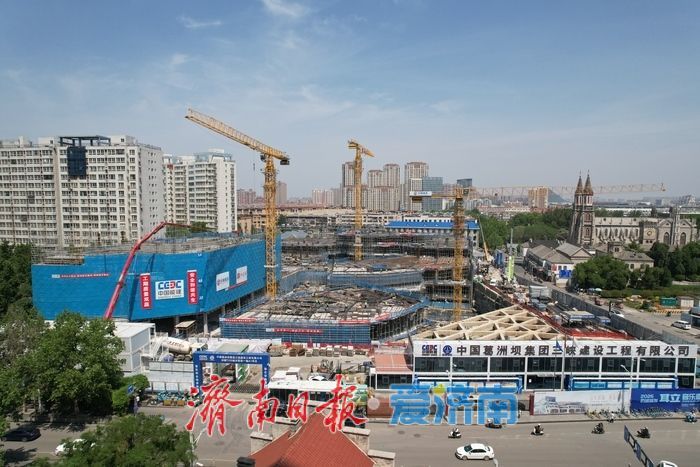 致敬劳动者！洪楼1905项目假期攻坚，城市地标加速成型