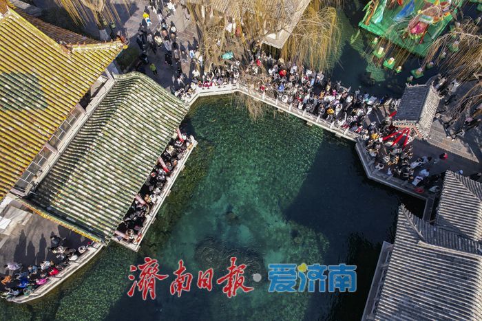 泉涌春意浓，周末泉水游热度不减