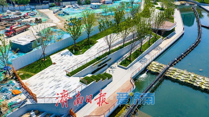 旧河换新颜！济南全福河景观提升初见成效，滨水生态长廊即将亮相