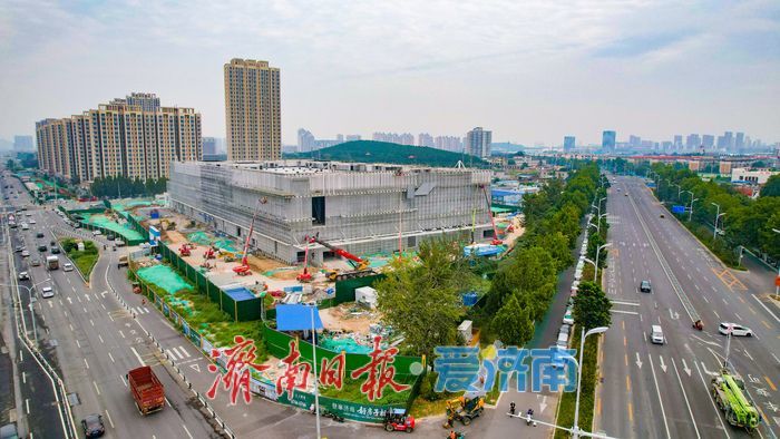 以绿色筑就高端商业 济南山姆会员商店项目建设进度超 70%