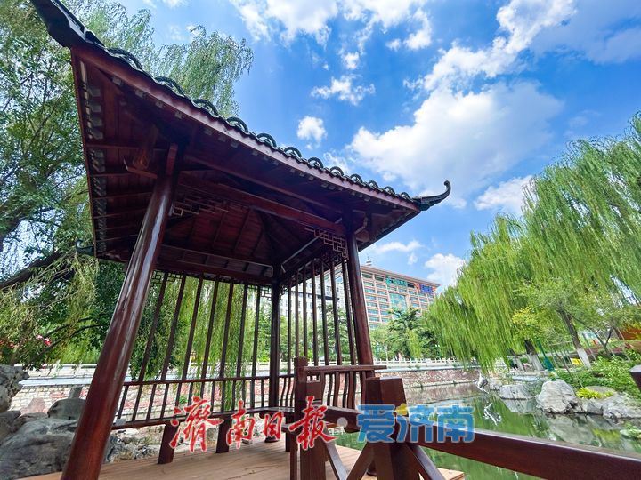 高温觅清凉！山水沟改造完工 泉城新增亲水纳凉地