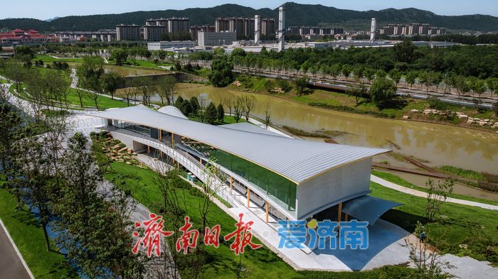 一年四季 泉在济南丨济南杨家河公园：城市中的生态新名片