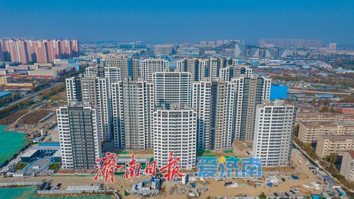 项目强省会｜济南天桥区王炉北辛安置房项目进入收尾阶段，现代简约风貌初现