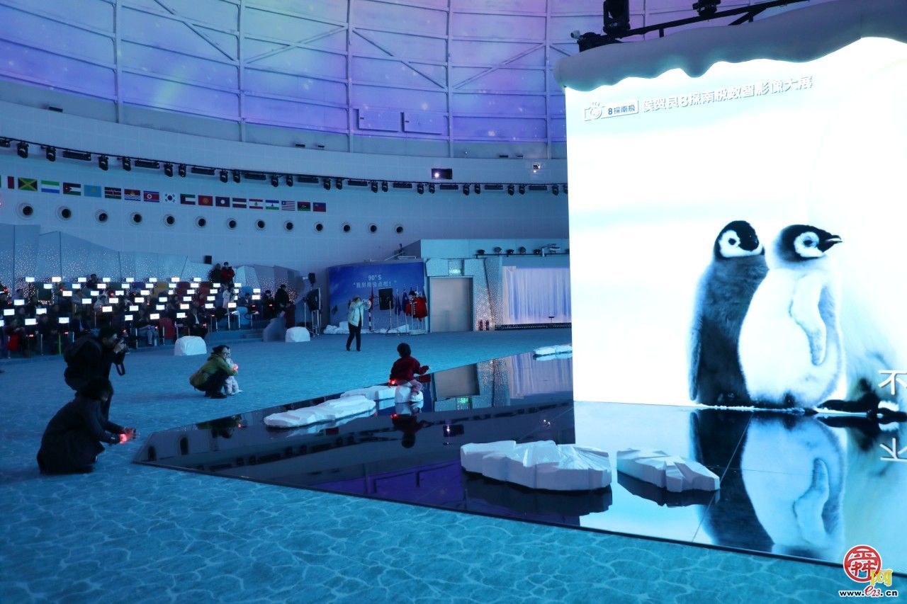 侯贺良8探南极数智影像大展在山东博物馆开展