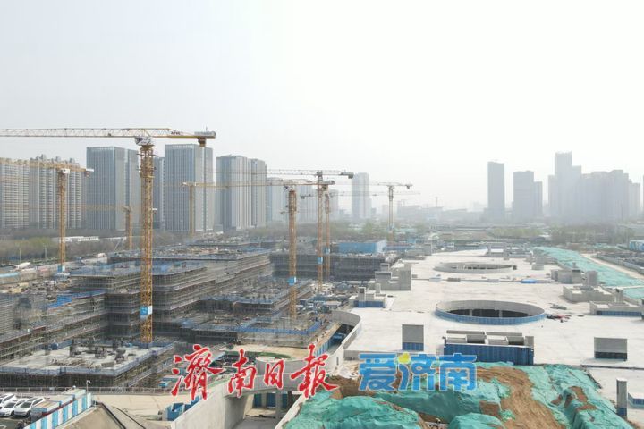 项目强省会｜西部城区的商业新标杆 主体结构加速推进