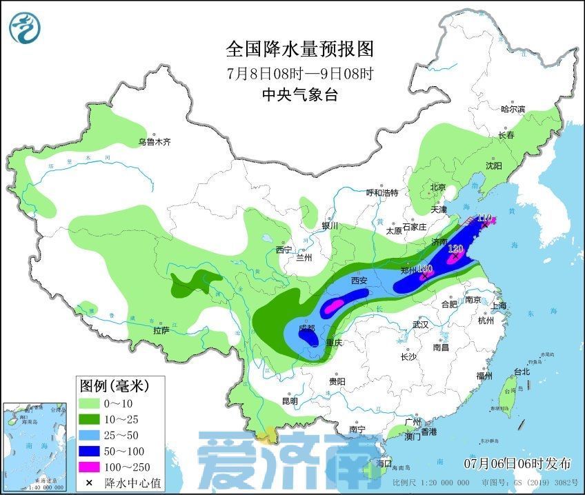 一日泼下“四成”雨，降水反超常年同期！未来两天济南强降雨再袭