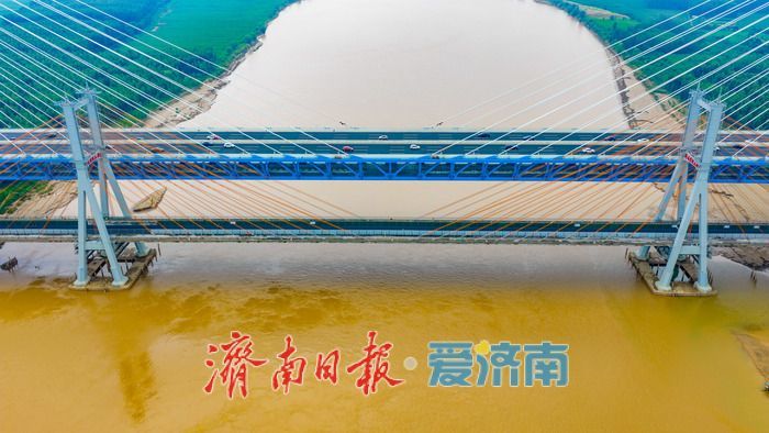 跨黄地标蝶变！济南黄河大桥大修有序推进 增设专用非机动车道