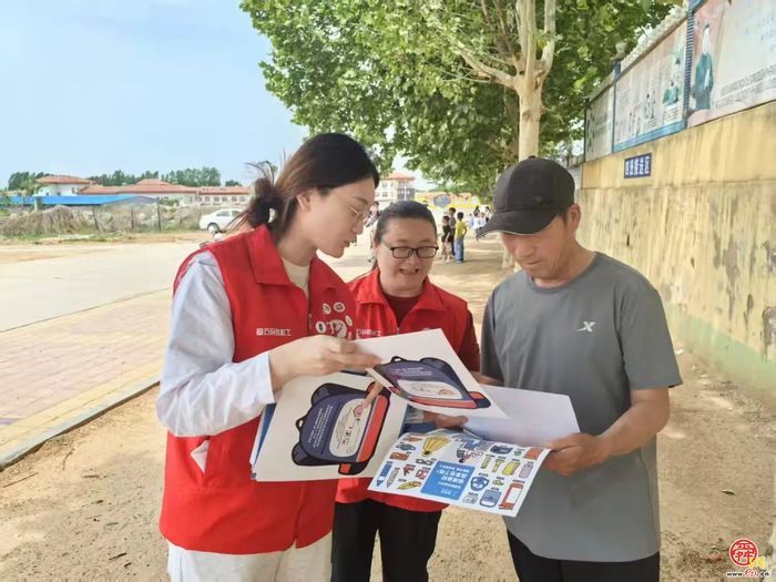 防灾于未萌 减患于日常 普集街道社工站开展防灾减灾日宣传活动