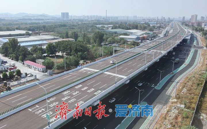桥下空间全面恢复双向通行，工业北路快速路东延项目即将迎来通车