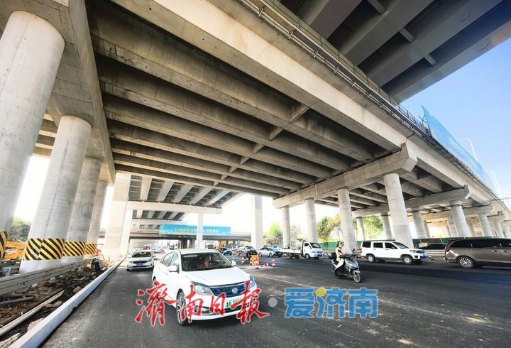 桥下空间全面恢复双向通行，工业北路快速路东延项目即将迎来通车