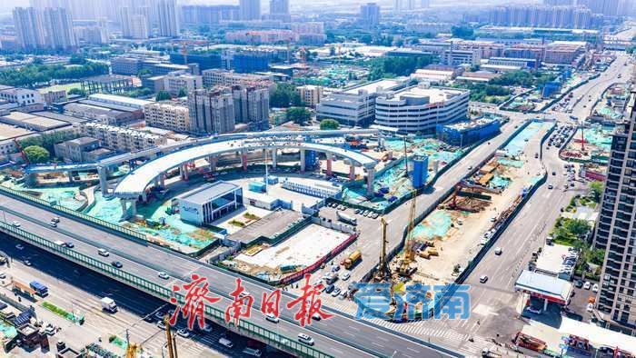 项目强省会｜济南凤凰黄河大桥南延工程建设提速 2027年6月有望全线通车