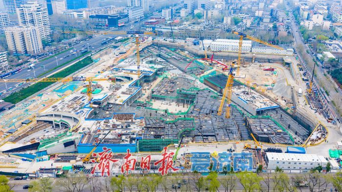 项目强省会｜保泉筑城 立体焕新！济南首个地下 TOD 综合体全速推进