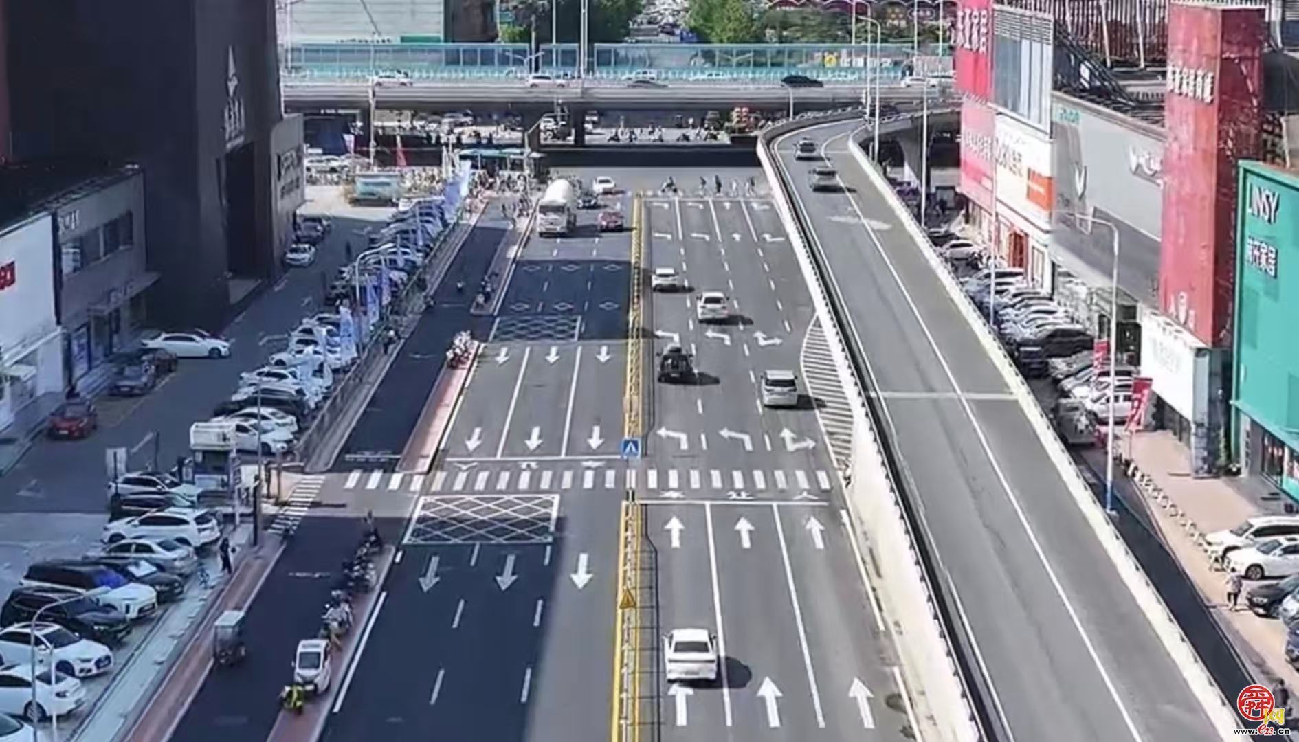 一次施工全面提升：洪家楼南路、顺河东街、生产路焕新升级
