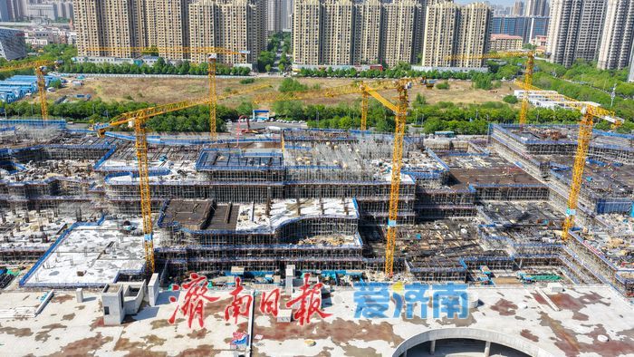项目强省会｜济南西部万达广场建设全面提速 山东最大第四代商业地标加速崛起