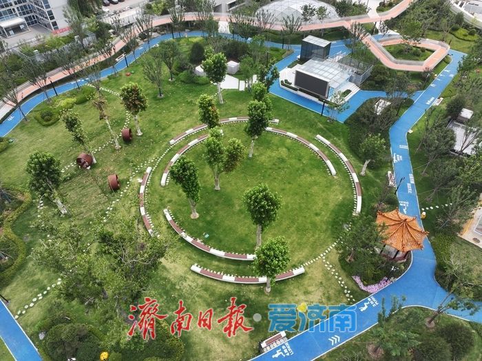 全方位打造友好型城市绿洲，全新升级的济南槐苑公园即将开放