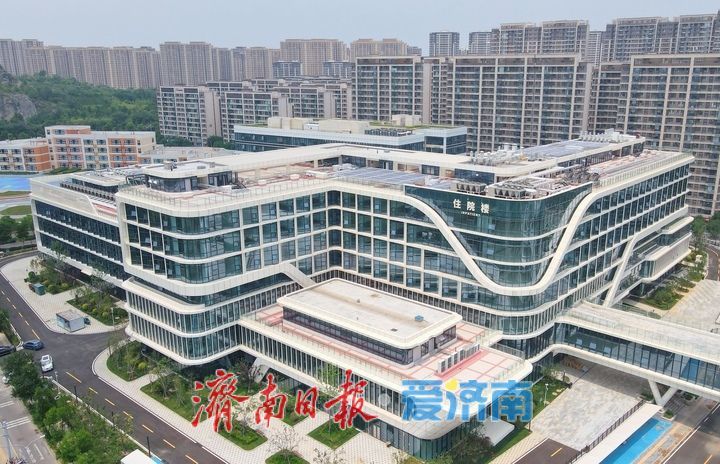 “空中花园”打造有温度的人文疗愈空间，济南医院迁建项目具备竣工交付条件