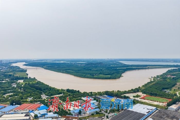 黄河山东段入主汛期，济南河段水势平稳