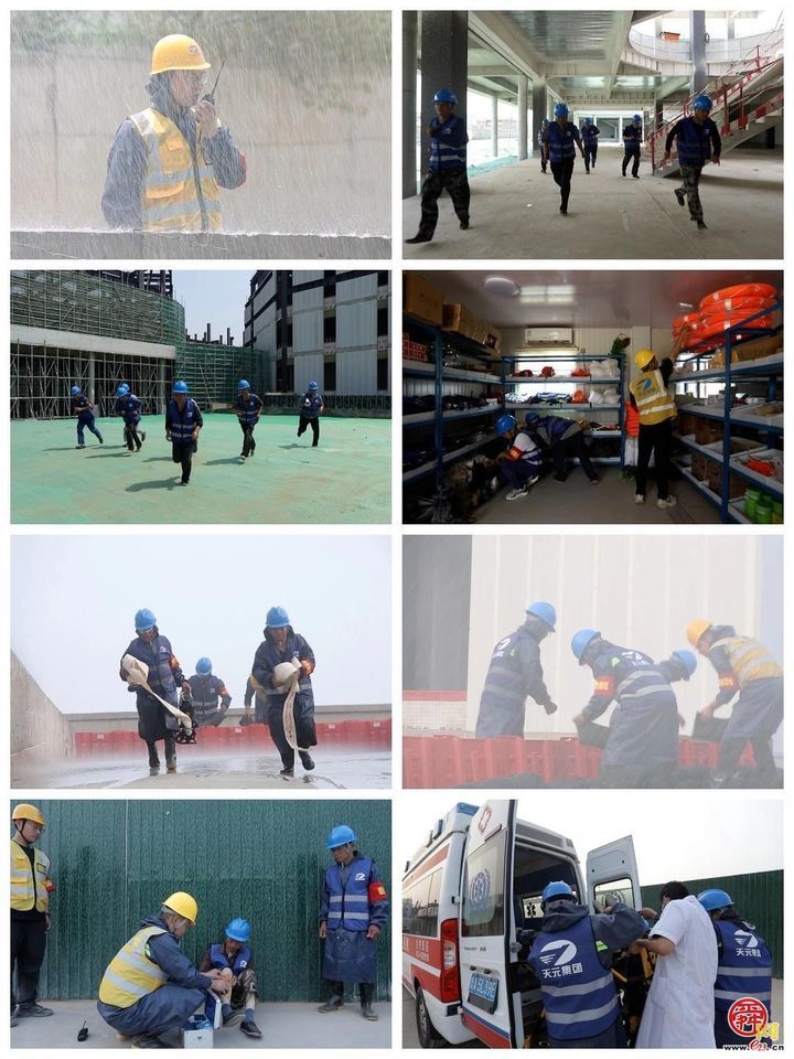 章丘区住建局质安中心组织举办2025年度建筑施工领域应急演练活动