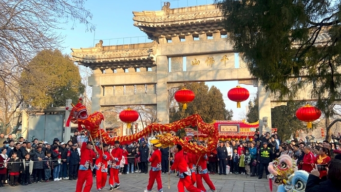  “泉”在济南过大年｜在千佛山新春游园会邂逅宋风雅韵