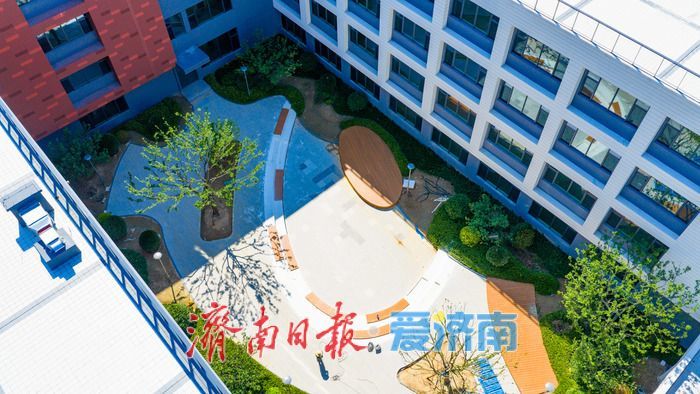 济南科技城九年一贯制学校项目进入收尾阶段 补齐片区教育短板