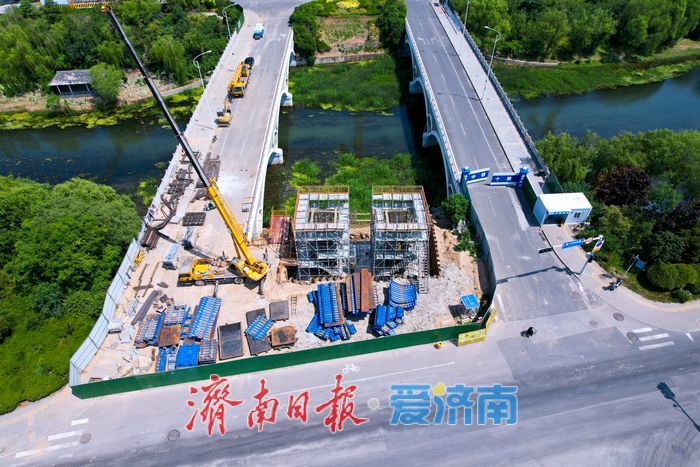 项目强省会｜济南腊山河西路北延工程加速成型 构筑西部南北交通新动脉