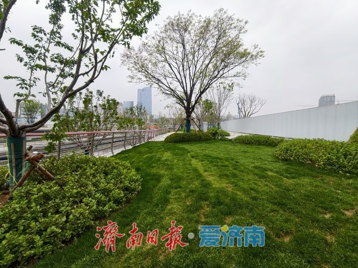 一年四季 泉在济南丨全福河滨水景观带静待开放，济南春日踏青再添新景