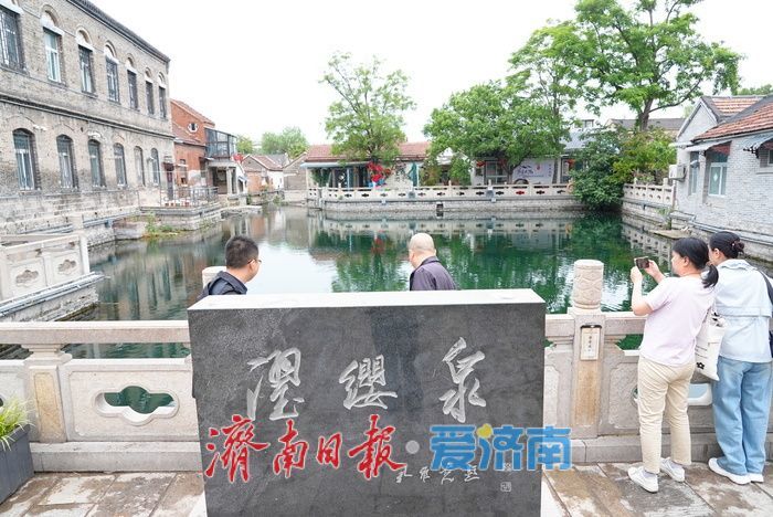 一年四季 泉在济南｜泉涌鱼游花相伴！雨后王府池子焕新姿