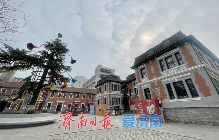 济南老商埠“广智里”焕新迎客 百年小广寒静待光影