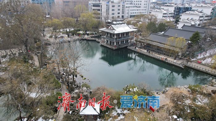 雪后五龙潭，一步一景皆诗意