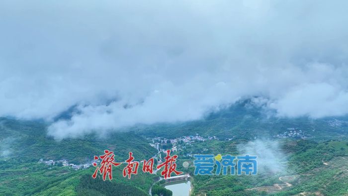 一年四季 泉在济南丨雨后九如山，水墨入仙境