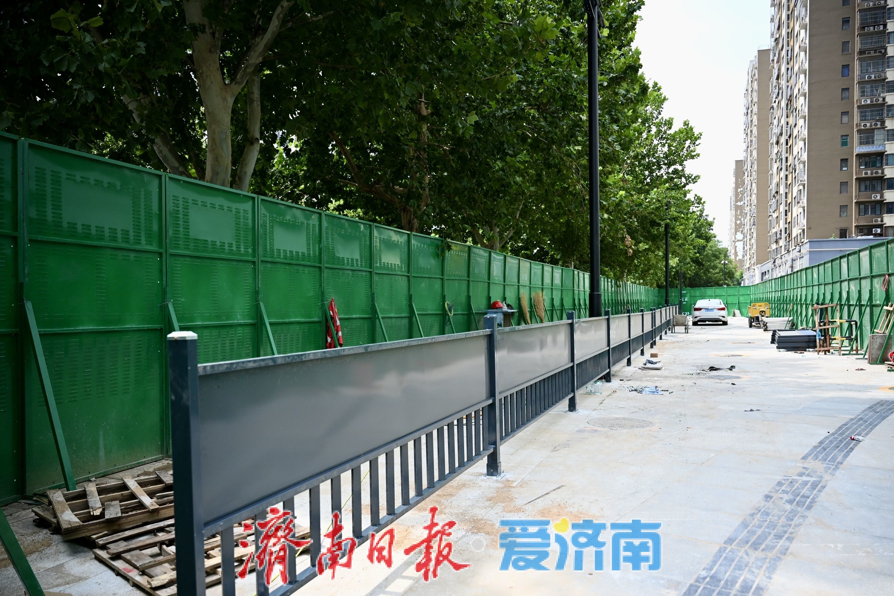 告别占道乱停 和谐广场南侧将添非机动车专用停车场