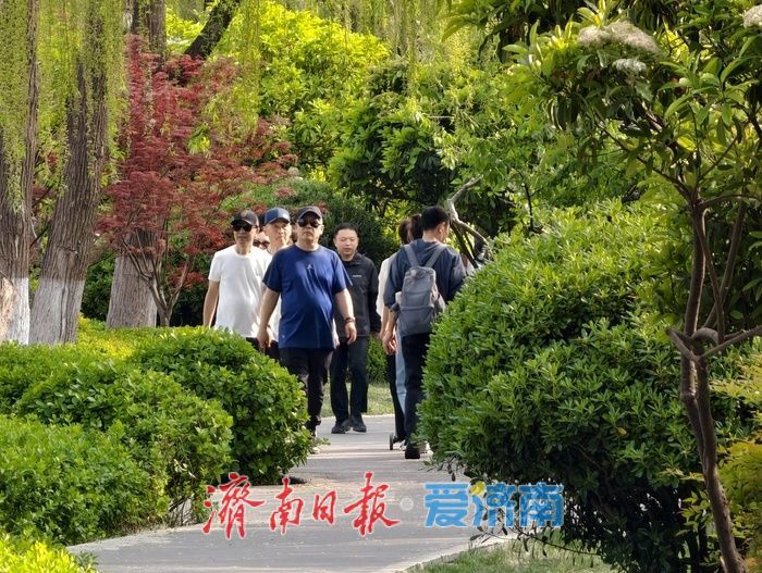泉水绿道，串起一城春色