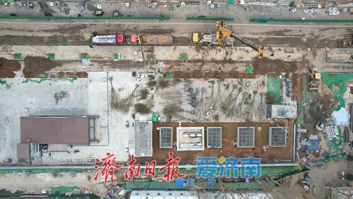 项目强省会｜济南轨交6号线山东大学站出入口亮相